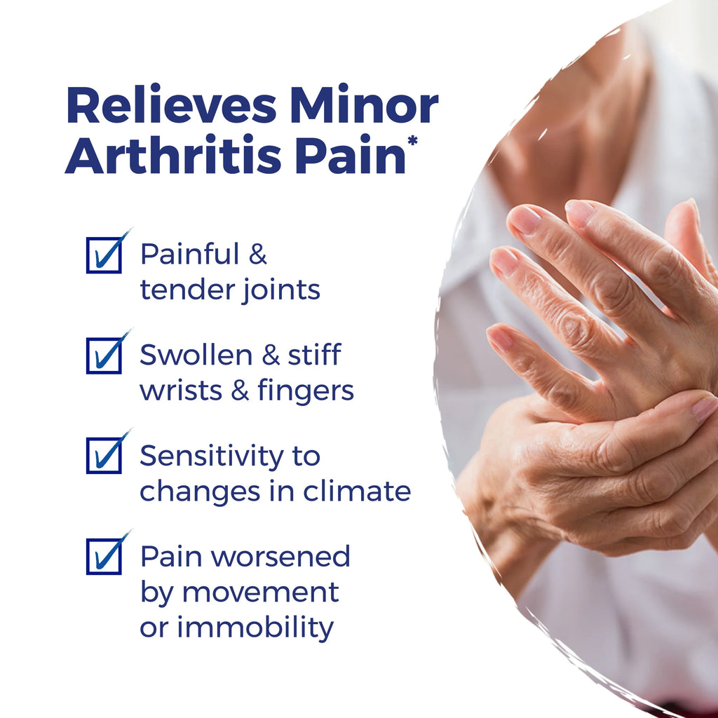 Boiron Arnicare Arthritis, Homeopathic Medicine for Arthritis Pain Relief, Joint Pain, and Sizetiffness, 120 Count Meltaway Tablets