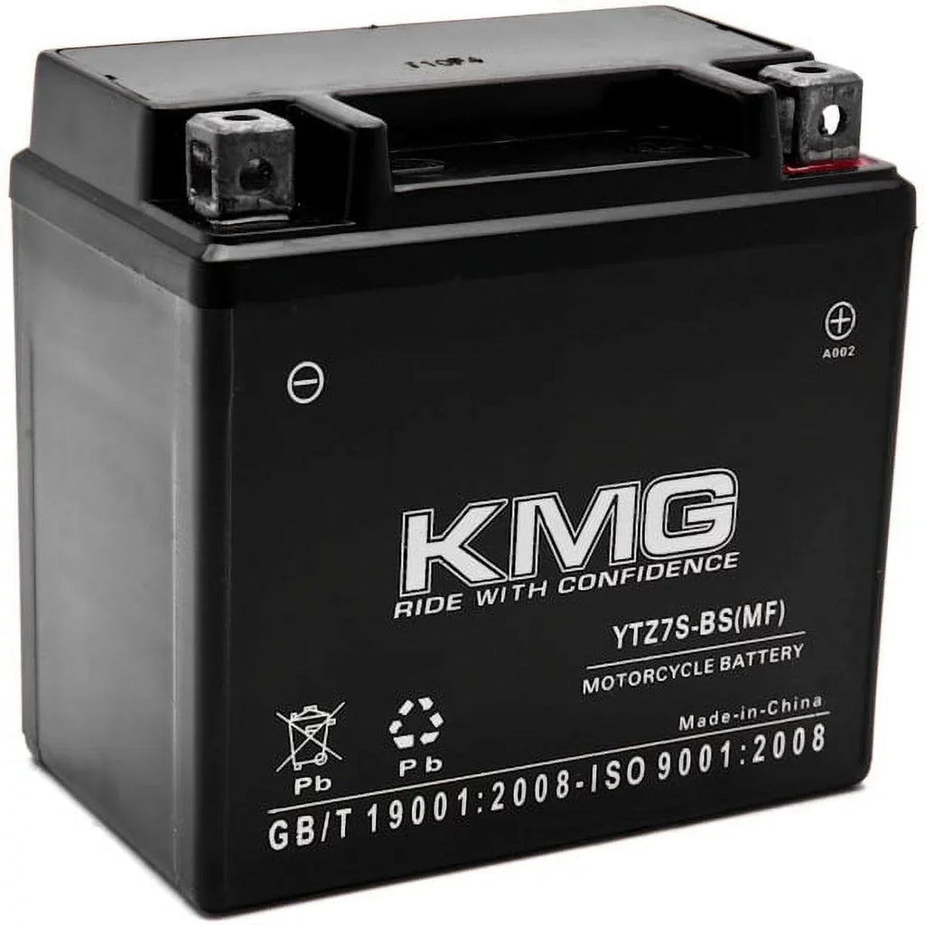 KMG YTZ7Size Battery Compatible with Honda 125 PCX125 2011 Sizeealed Maintenance Free 12V Battery High Performance SizeMF OEM Replacement Powersport Motorcycle ATV Sizecooter Sizenowmobile Watercraft