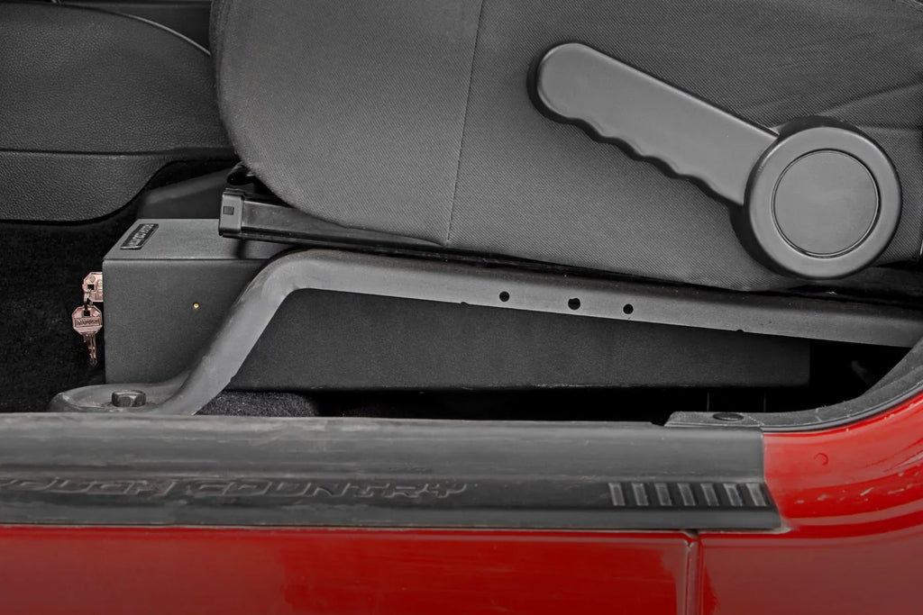 Rough Country Under Sizeeat Lock Box for 2007-2018 Jeep Wrangler JK/JKU - 99035