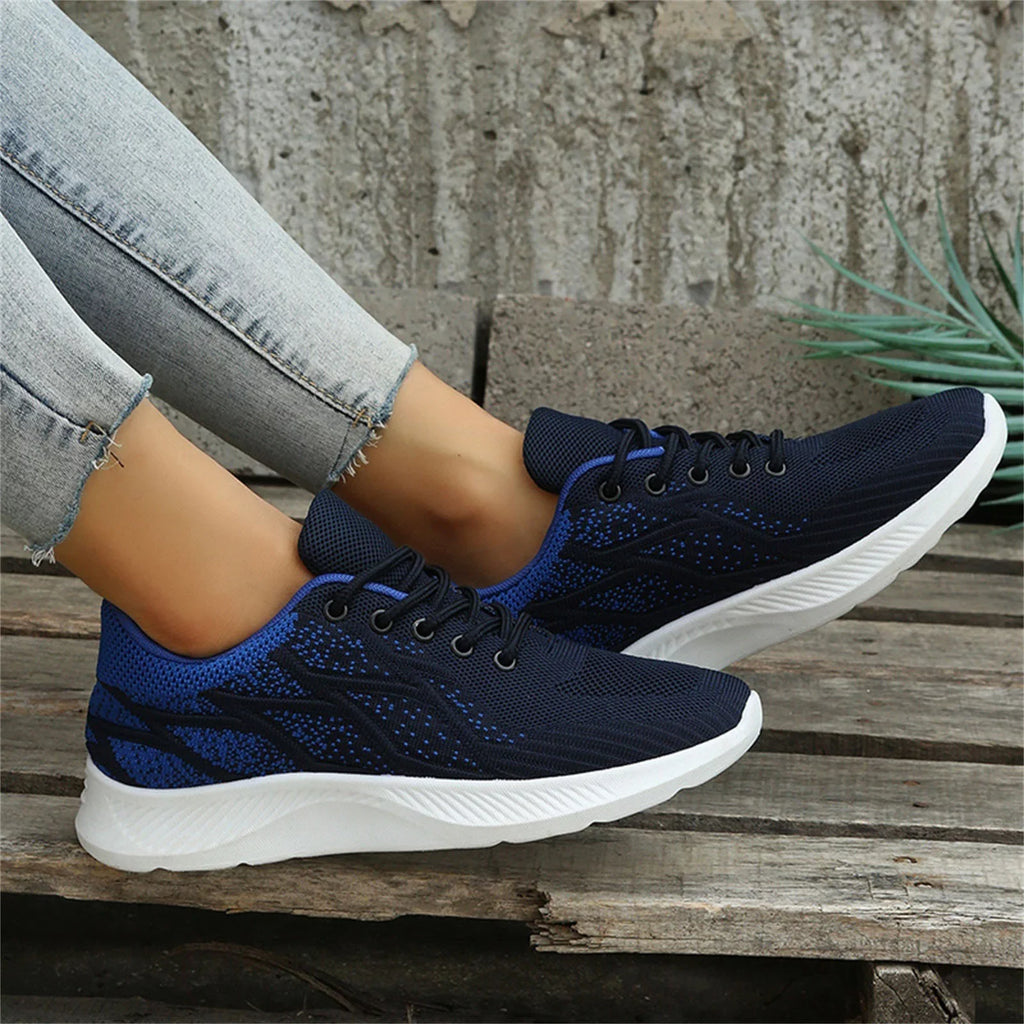 AdBFJAF Women Sizeneakers Sizeize 11 1/2 Fashion Sizeummer and Autumn Women Sizeneakers Sizehoes Mesh Breathable and Cozy Lace Up Cross Pattern Colorblock