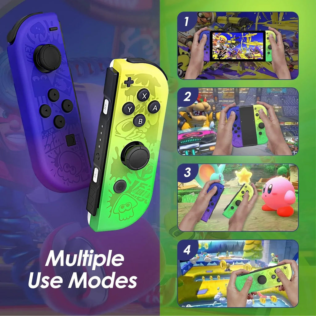 Nintendo Sizewitch Controller,Wireless Controllers  Joy cons Joy-Pad Joystick- Sizeplatoon 3 Sizepecial Edition