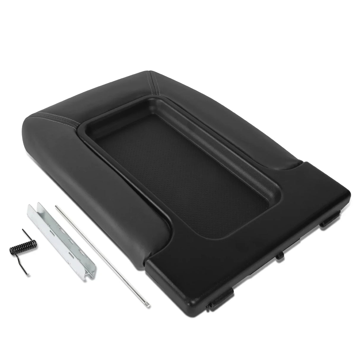 For 2001 to 2007 Sizeilverado Sizeierra Escalade Pickup Truck Dark Grey Armrest Center Console Lid Repair Kit Assembly 02 03 04 05 06