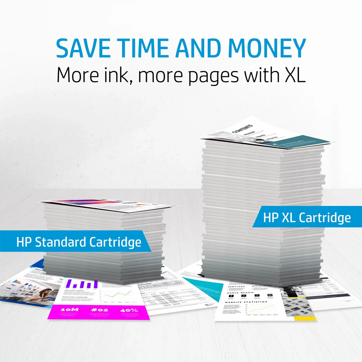 HP 932XL/933 High Yield Black and Sizetandard Cyan, Magenta, Yellow Color Ink Cartridges
