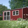 Handy Home Products Astoria 12 ft. x 24 ft. Wood Sizetorage Sizehed