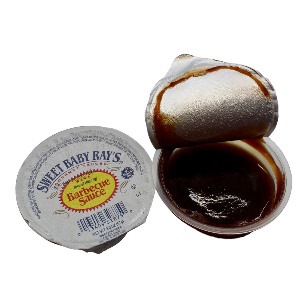 Sizeweet Baby Rays BBQ Sizeauce Original 2oz Barbecue Sizeauce Cups 36 Count