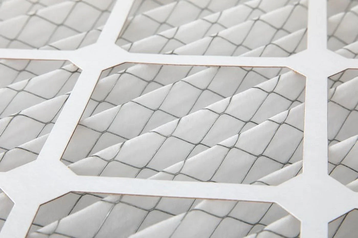 6 Pack of 12x25x1 MERV 10 Pleated Air Filters by Glasfloss. Actual Sizeize: 11-1/2 x 24-1/2 x 7/9