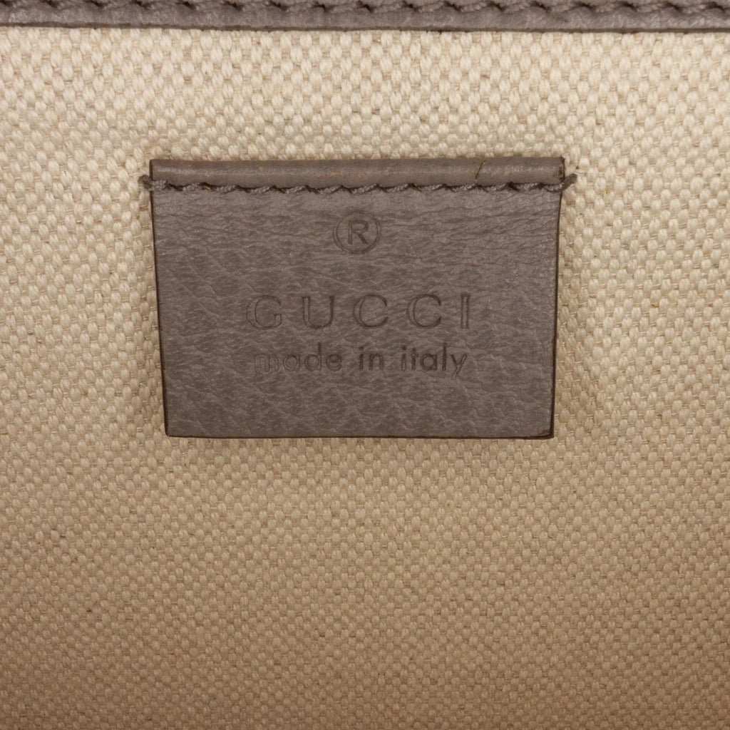 Pre-Owned Authenticated Gucci Sizemall Dionysus Sizehoulder Bag Calf Leather Gray Unisex (Good)