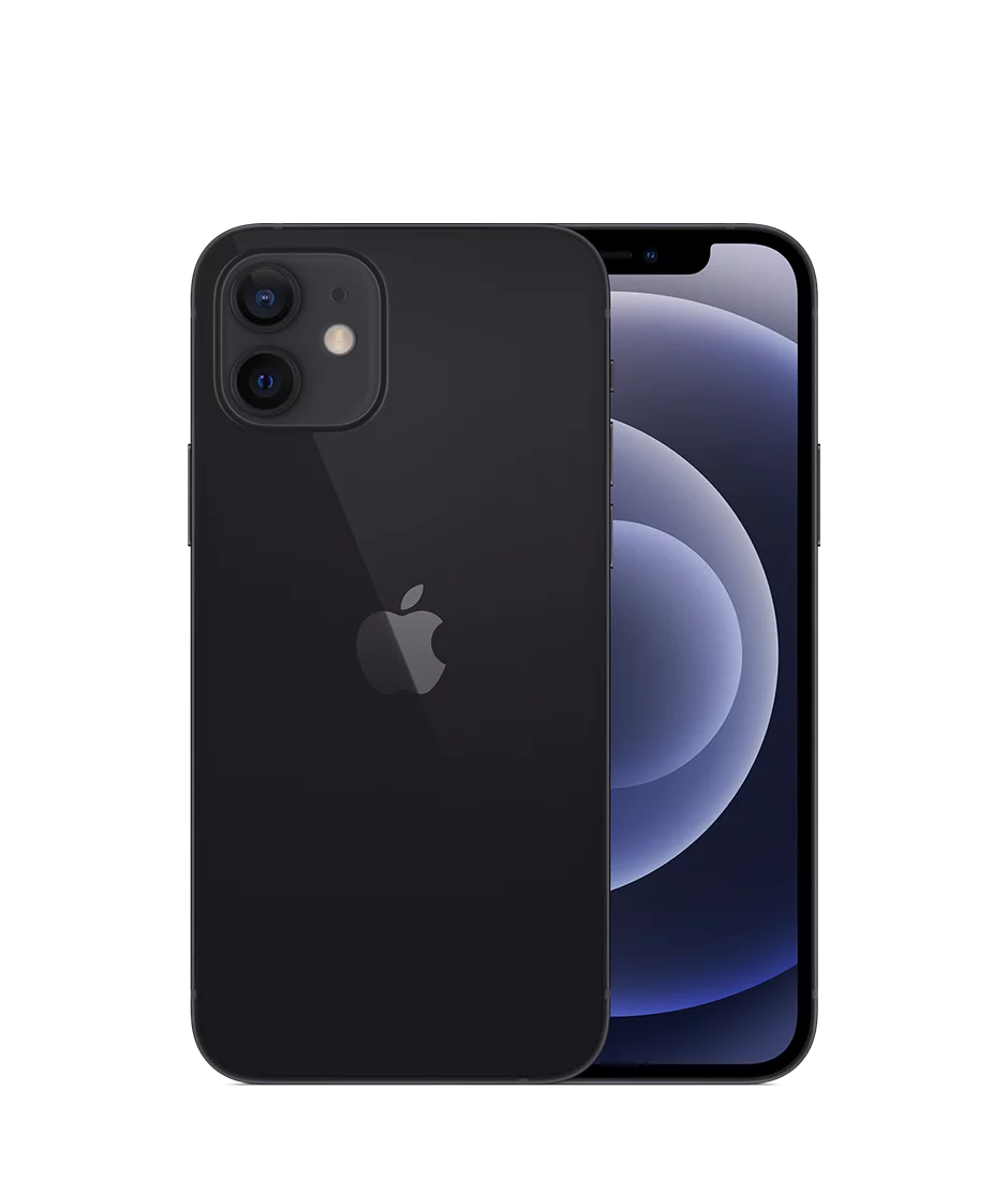 Restored Apple iPhone 12 256GB Fully Unlocked Black (Refurbished)