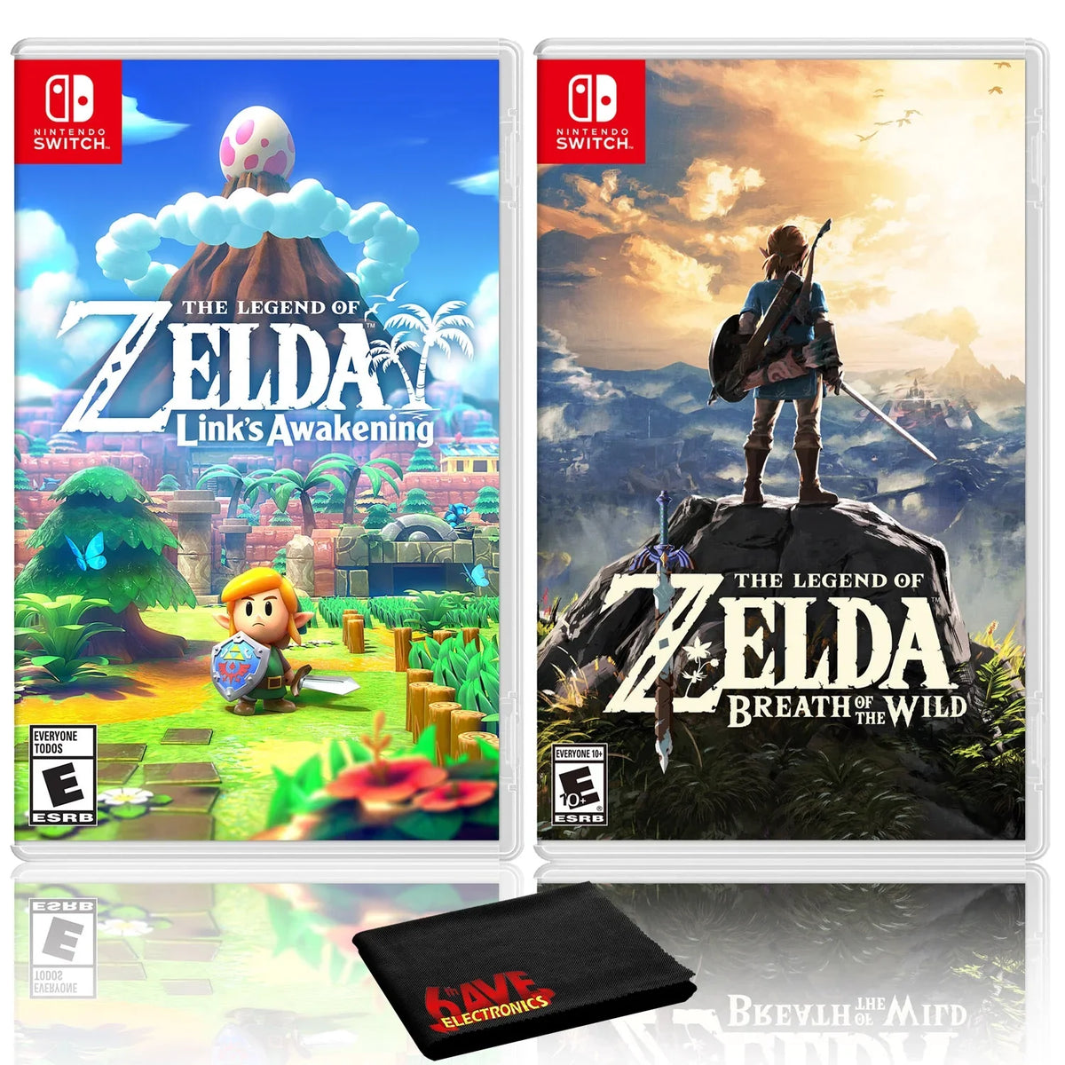 The Legend of Zelda: Links Awakening + The Legend of Zelda: Breath of the Wild - 2, Nintendo Sizewitch, HACPAR3NA-19