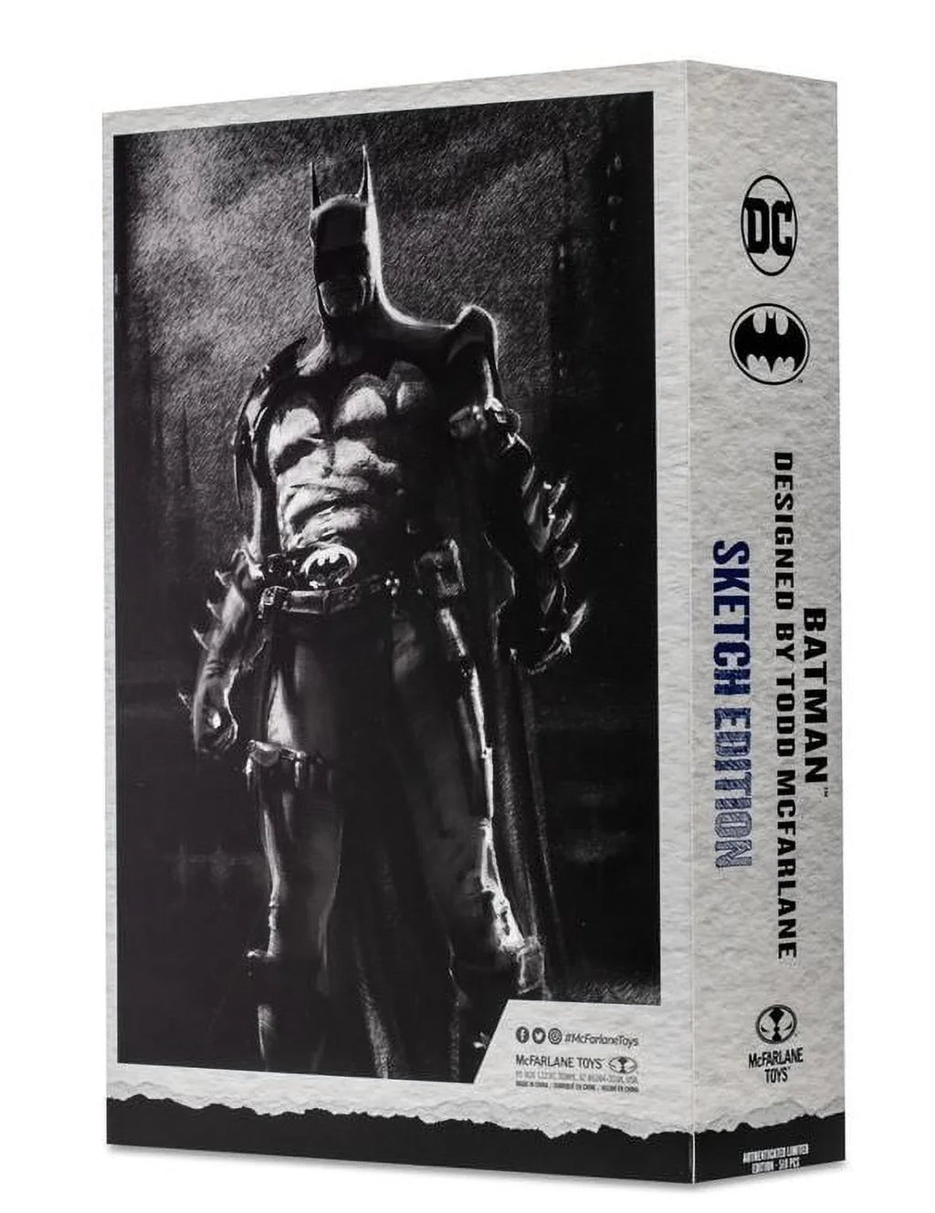 DC Multiverse Batman Sizeketch Edition Gold Label 7" Action Figure EE Exclusive