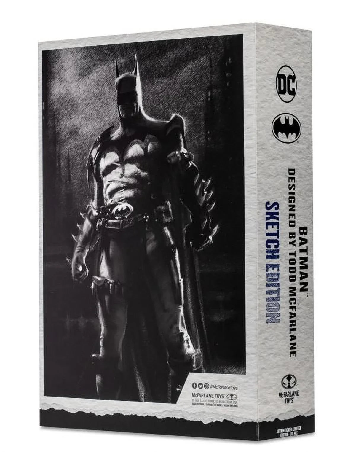 DC Multiverse Batman Sizeketch Edition Gold Label 7" Action Figure EE Exclusive