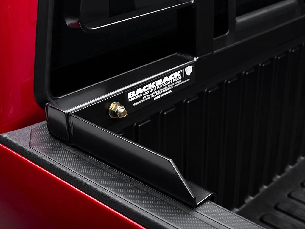 BACKRACK by RealTruck Original Rack Frame Only | Black, No Drill | 15002 | Compatible with 2015-2024 Chevrolet/GMC Colorado/Canyon; 2019-2024 Ford Ranger; 2016-2023 Toyota Tacoma