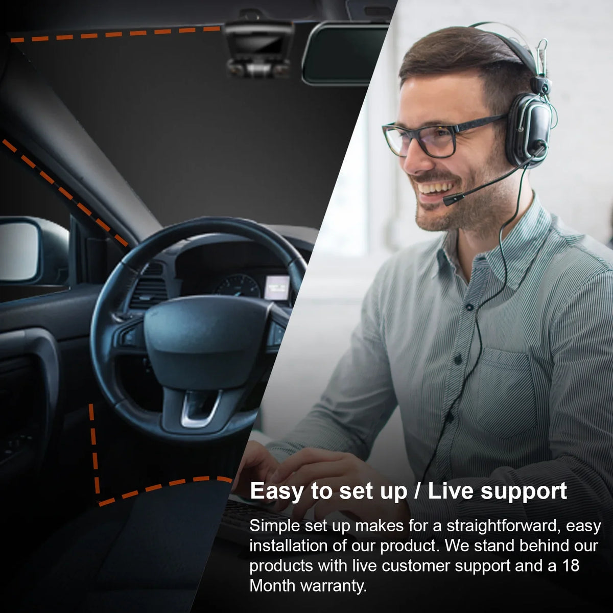 Rexing Size1 3-Channel 1080P+1080P+1080P Dash Cam