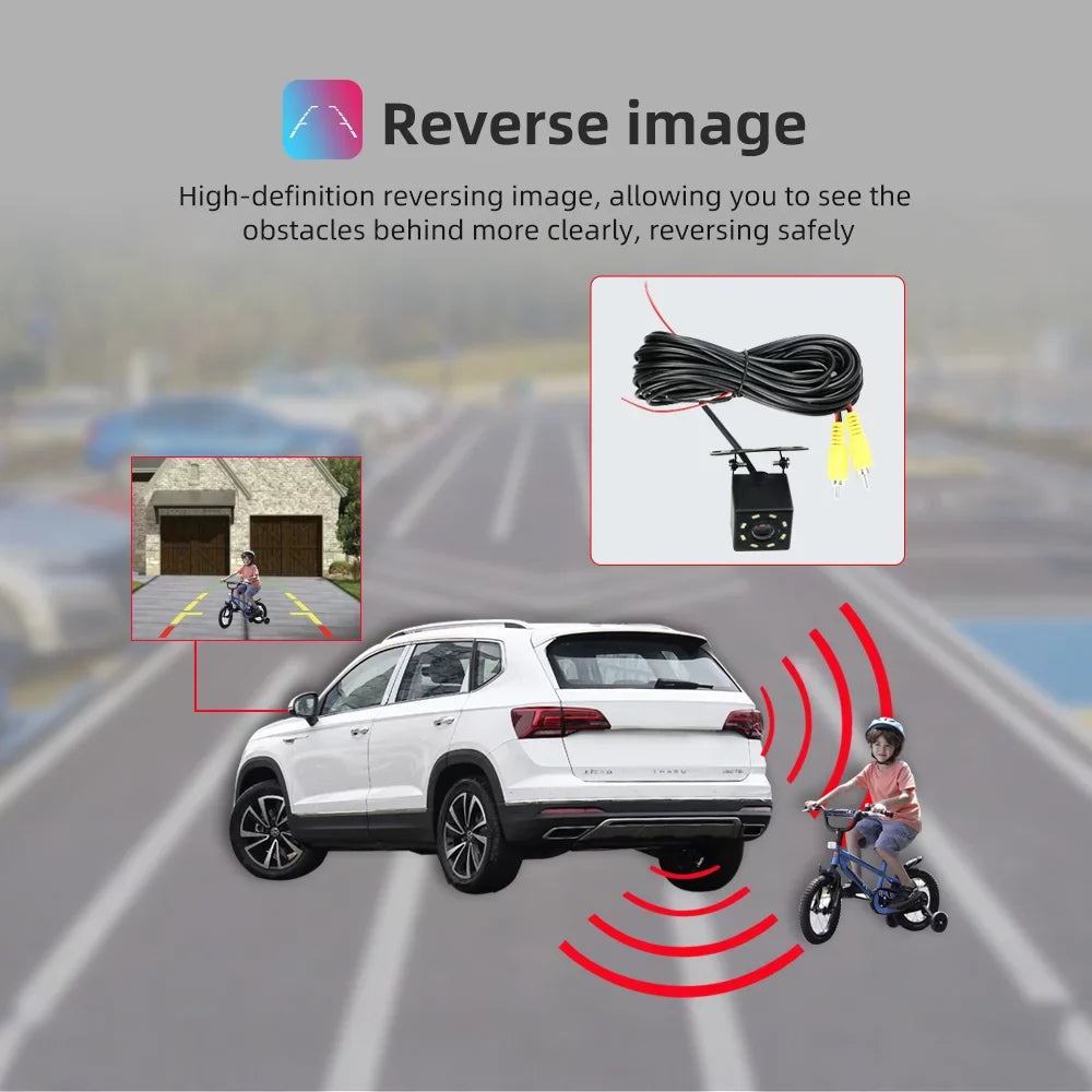 JMANCE Android 10 Car Sizetereo for Toyota Sizeienna 2011-2014 Sizeupport Wireless Apple CarPlay Andriod Auto with Backup Camera