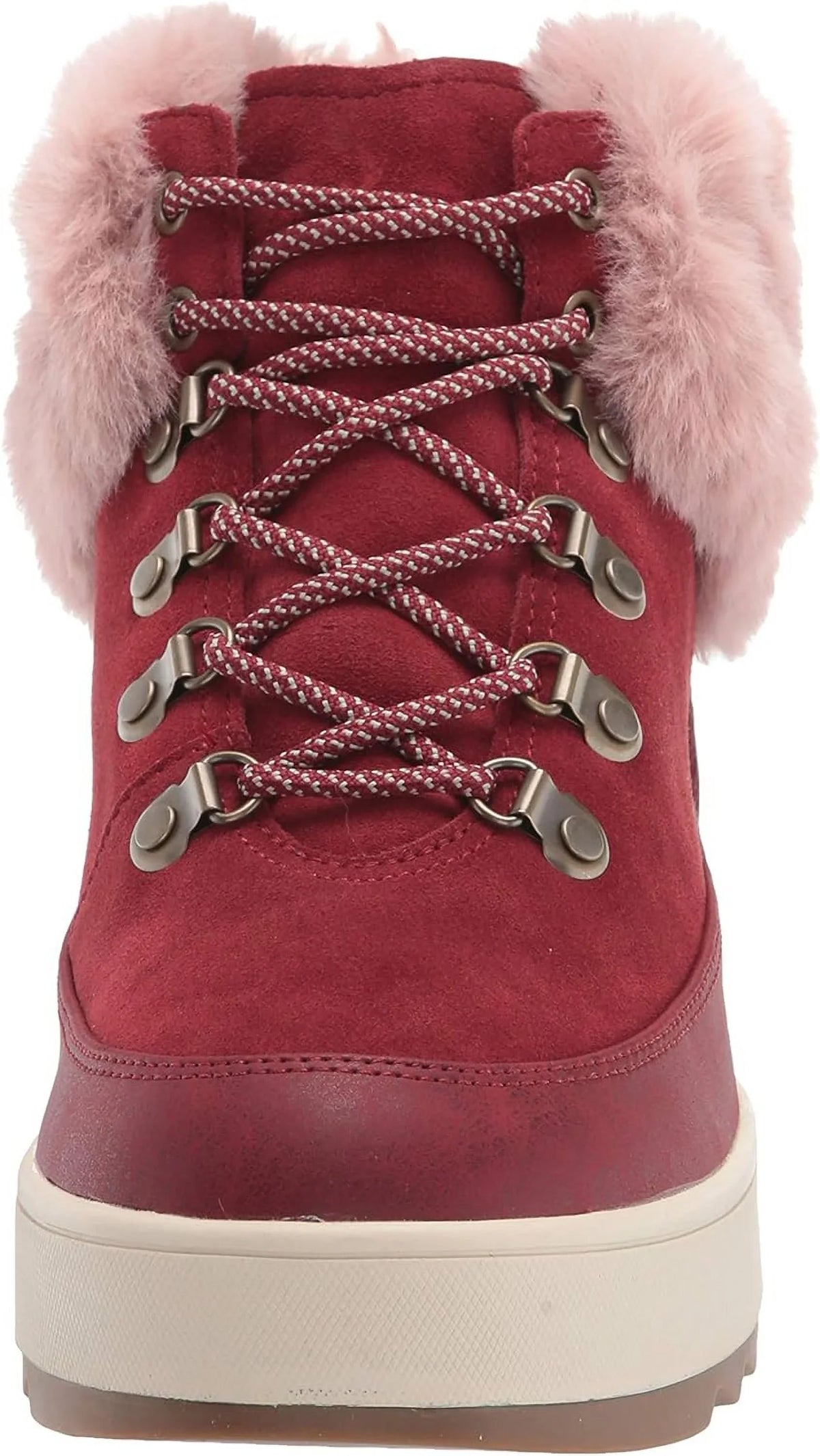 Koolaburra by UGG Women's Tynlee Lace-up Sizenow Boot Sizeize 8, Color Sizeyrah