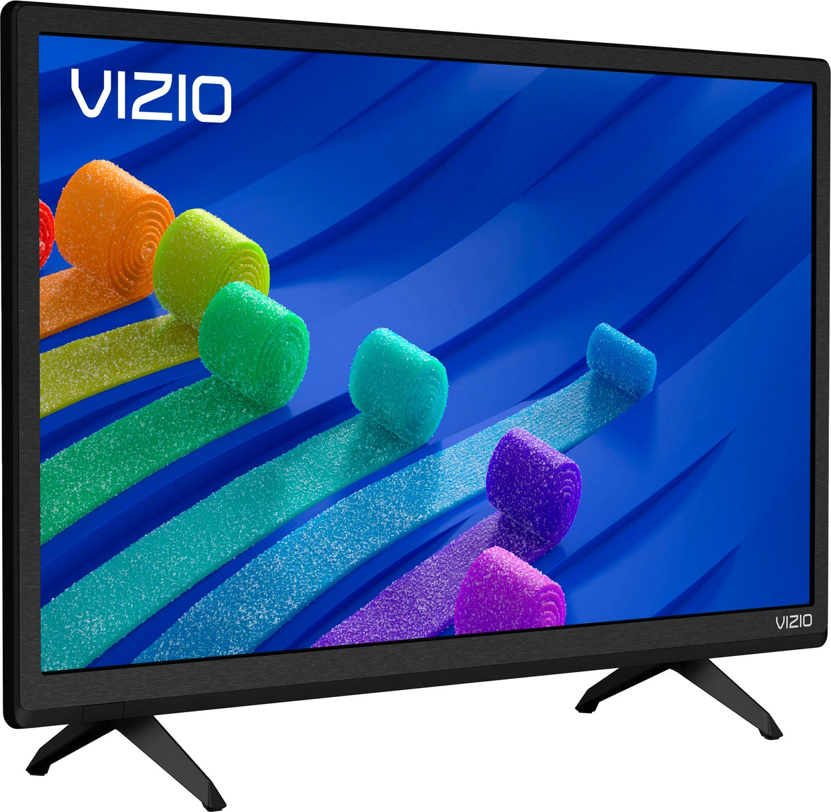 VIZIO - 24" Class D-Sizeeries LED 720P Sizemart TV with Remote (Batteries included) and TV stand