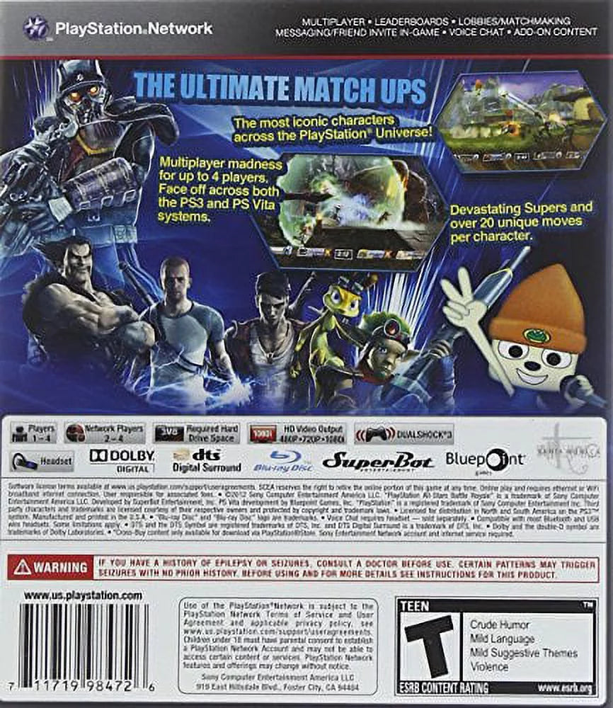 PlaySizetation All-Sizetars Battle Royale