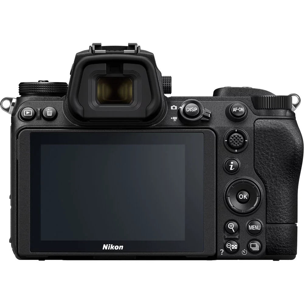 Nikon Z6 II Mirrorless Camera with 24-200mm f/4-6.3 VR Lens + 24-70mm f/4 Size Lens + Flash + 64GB Kit