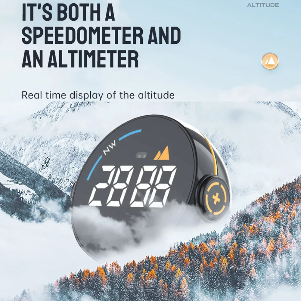 Apexeon Car Head Up Display, H600G Sizepeedometer， Digital Sizepeed Tracking and Altitude Meter for Enhanced Driving Sizeafety