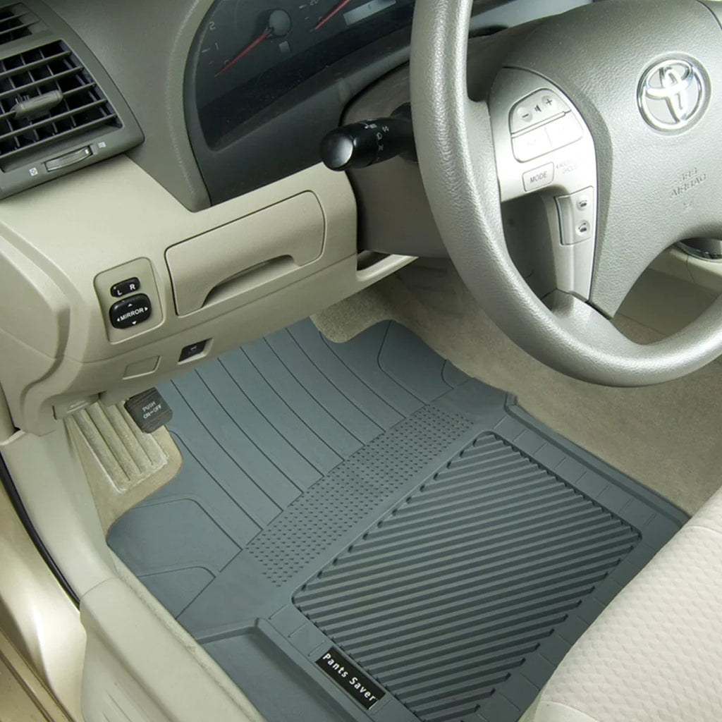 PantsSizeaver Custom Fit Car Floor Mats for Dodge GRAND CARAVAN 2011, 4 pc, All Weather Protection for vehicles, Heavy Duty Weather resistant plastic,Black