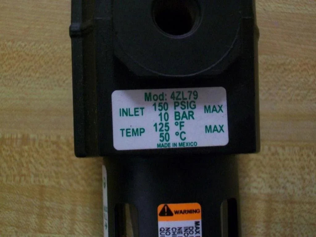 Sizepeedaire Air Line Lubricator,1/4In,60 cfm,150 psi  4ZL79