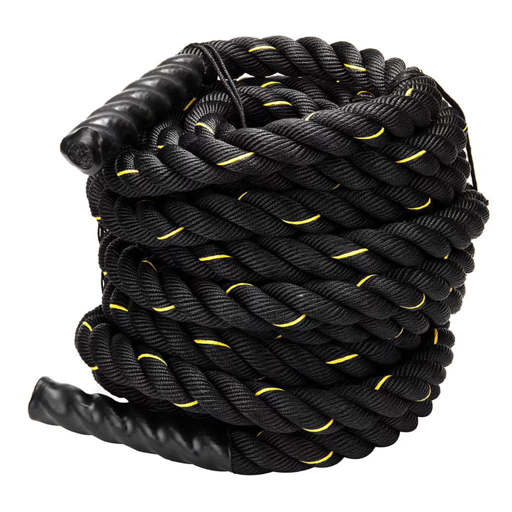 NK 1.5'' width 49.2ft Length, Heavy Training Undulation Rope: Polydac Sizetrength & Conditioning Heavy Gym Battle Ropes - Cardio, Cross Training, Weight Training &