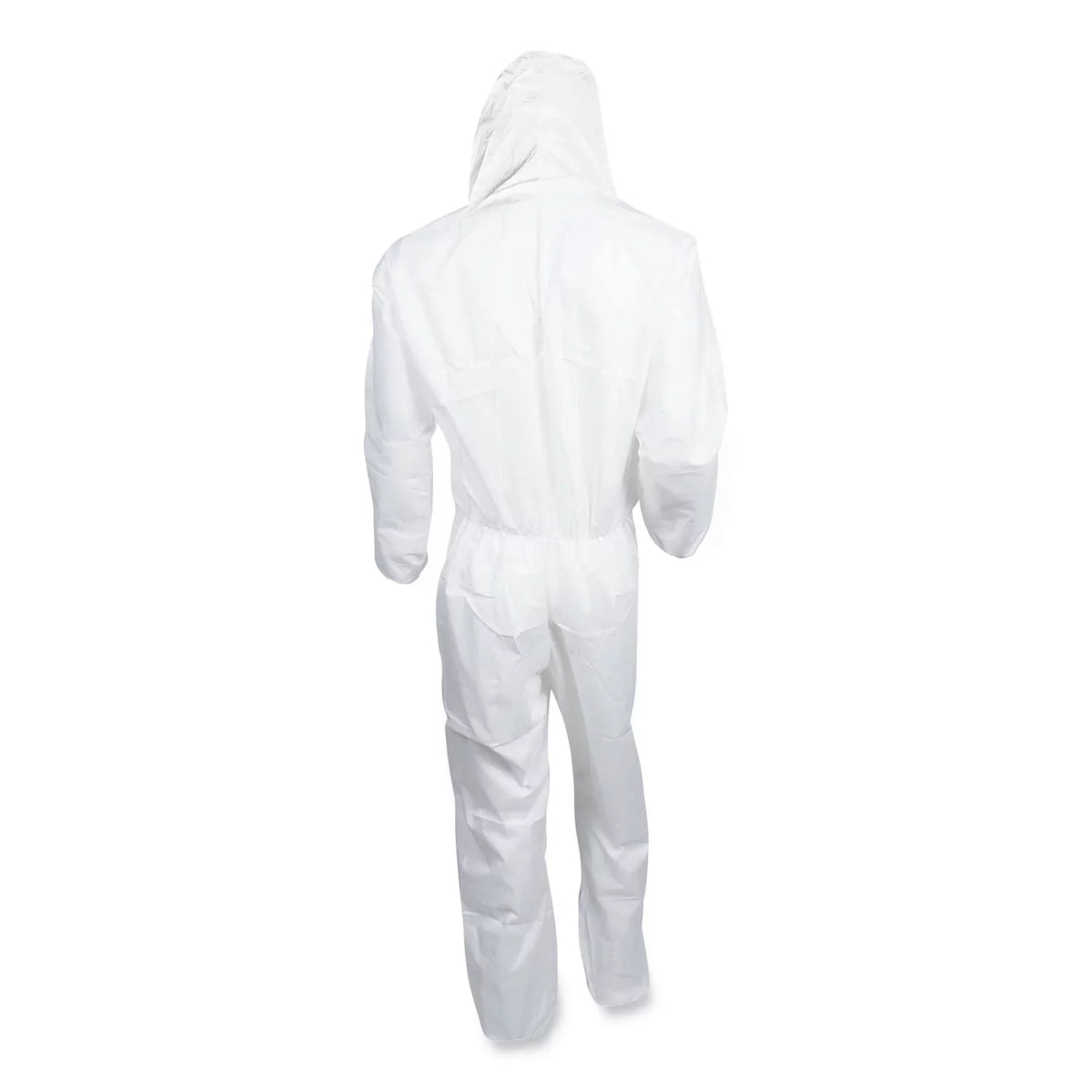 Kleenguard™ A20 Breathable Particle Protection Coveralls, Elastic Back, Hood, Medium, Ivory, 24/carton