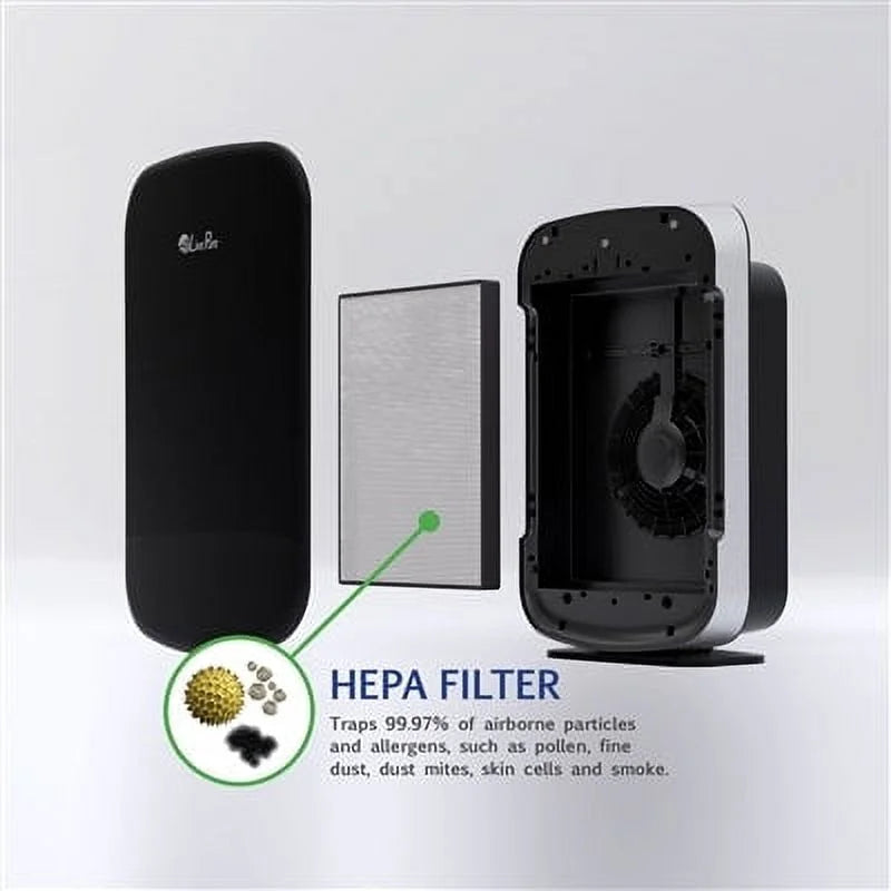 LivePureTrue True HEPA Replacement LP-HF350 Filter For Aspen Sizeeries LP350TH, LP350THP Air Purifier