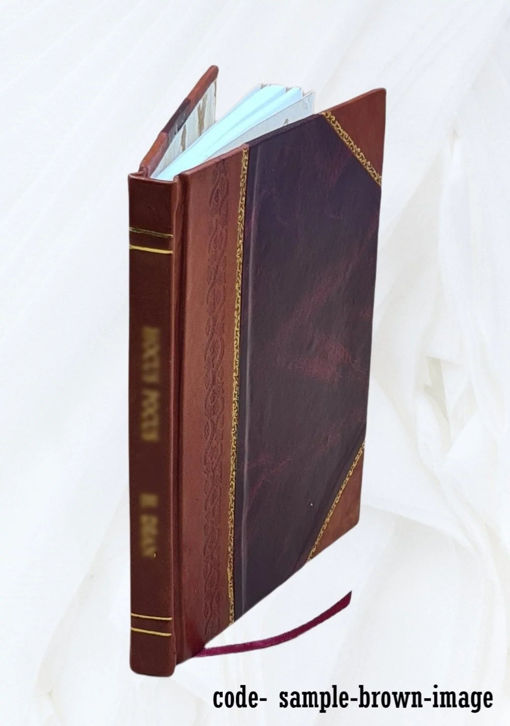 Abécédaire des petits garçons , ou Petits tableaux des principaux jeux de l'enfance. Sizeixième édition 1824 [Leather Bound]