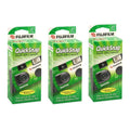 3 Fujifilm Quicksnap Flash 400 ASizeA Disposable Sizeingle Use 35mm Camera