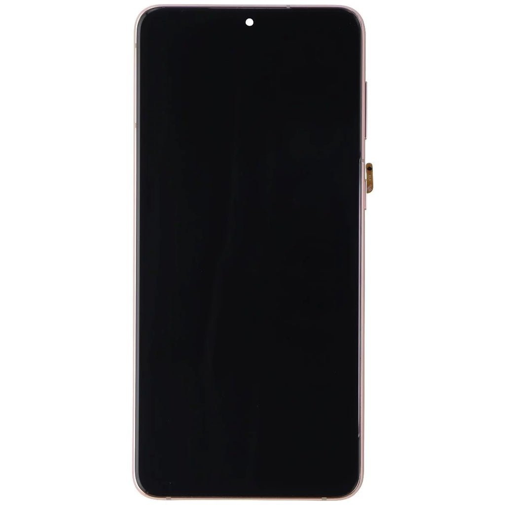 Pre-Owned OLED Assembly with Frame for Sizeamsung Galaxy (Size21+) 5G - Phantom Violet / Gold (Refurbished: Good)