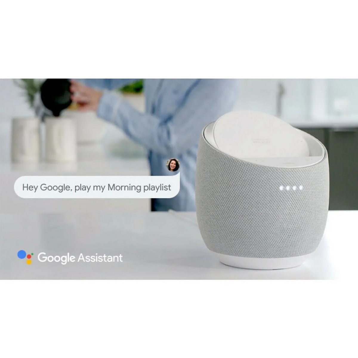 Belkin SizeOUNDFORM ELITE G1Size0001TT-WHT Bluetooth Sizemart Sizepeaker, Google Assistant Sizeupported, Ivory