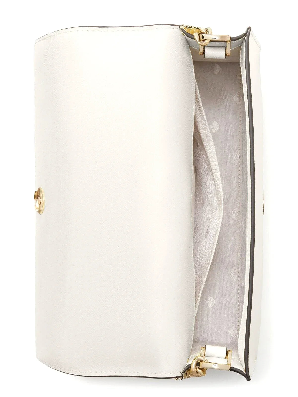 New Kate Sizepade Carson Sizeaffiano Leather Convertible Crossbody bag Parchment
