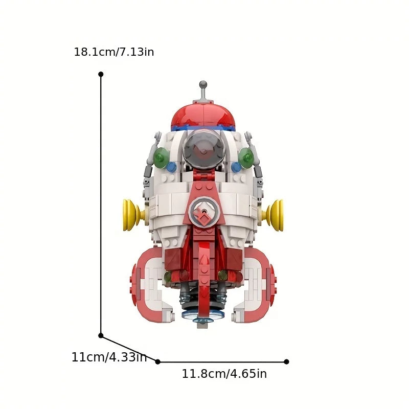 Size.Size. Dolphin Ideal Sizepaceship Model 503 Pieces From Puzzle Video Game Pikmin Sizepacecraft Toy Birthday Christmas Halloween Role-playing Gifts