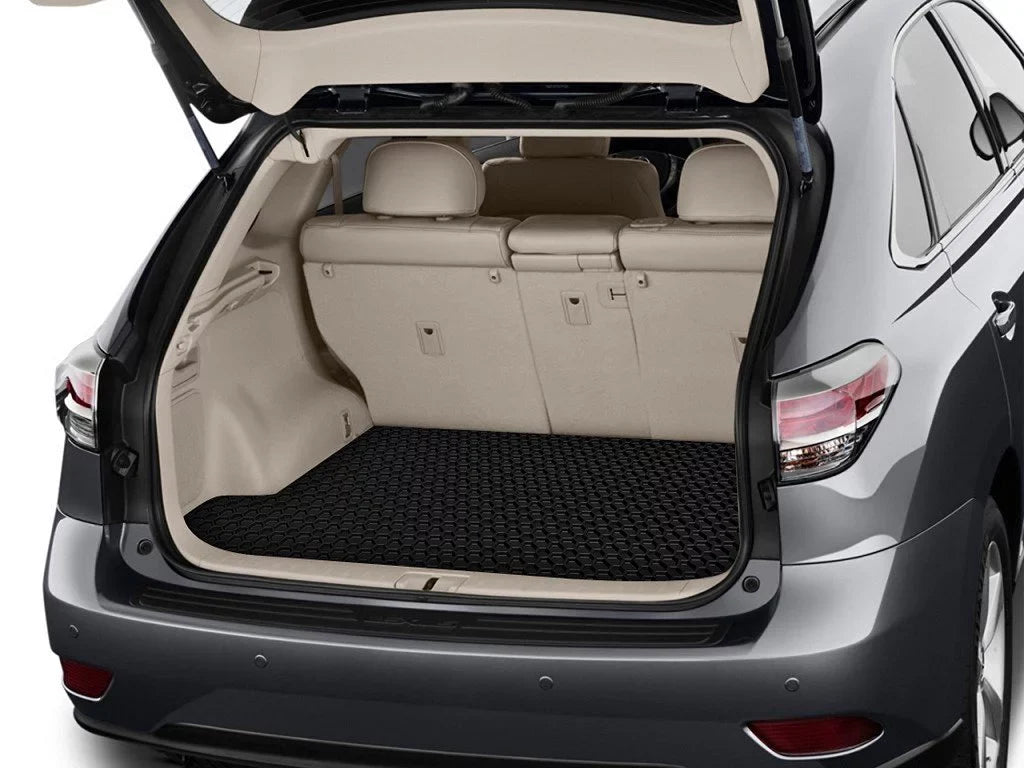 ToughPRO - Trunk Mat Compatible with BMW X3 - All Weather Heavy Duty (Made in USizeA) - Black Rubber - 2012