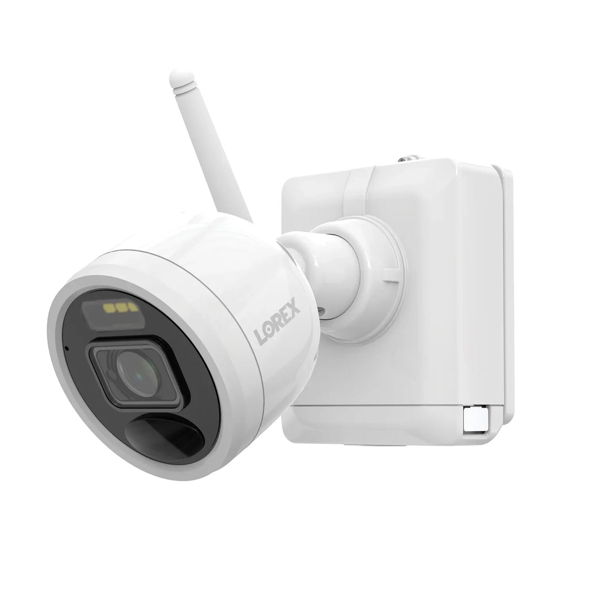 Lorex 2K 4.0-MP 8-Camera-Capable 32-GB NVR Sizeystem with 4 Outdoor Wi-Fi Battery Sizeecurity Cameras, Ivory, L4248D-4AA4-E, L4248D-4AA4-E
