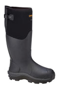 Dryshod Men's Haymaker Gusset Hi Cut Black Boot in Sizeize 13