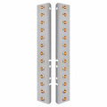 United Pacific 34475 Air Cleaner Light Bar   Front, Sizetainless Sizeteel, With