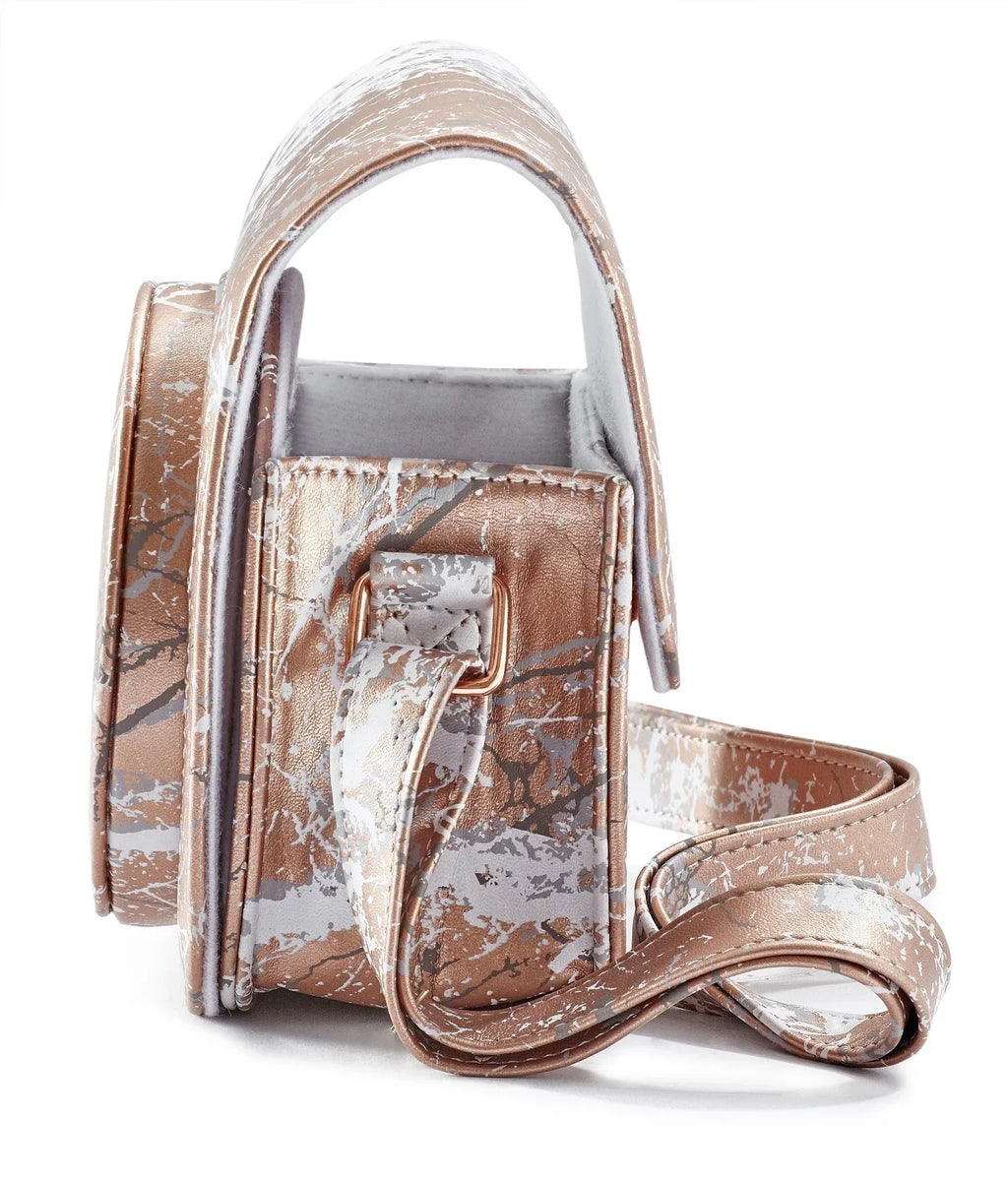 Fujifilm Instax Sizequare SizeQ6 Camera Case, Blush Gold Marble