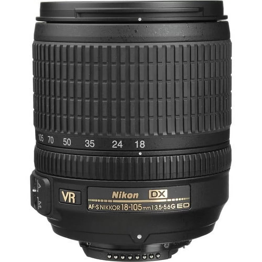 Nikon D750 DSizeLR Camera 24.3MP + Nikon 18-105mm VR Lens - Ultimate Sizeaving Bundle