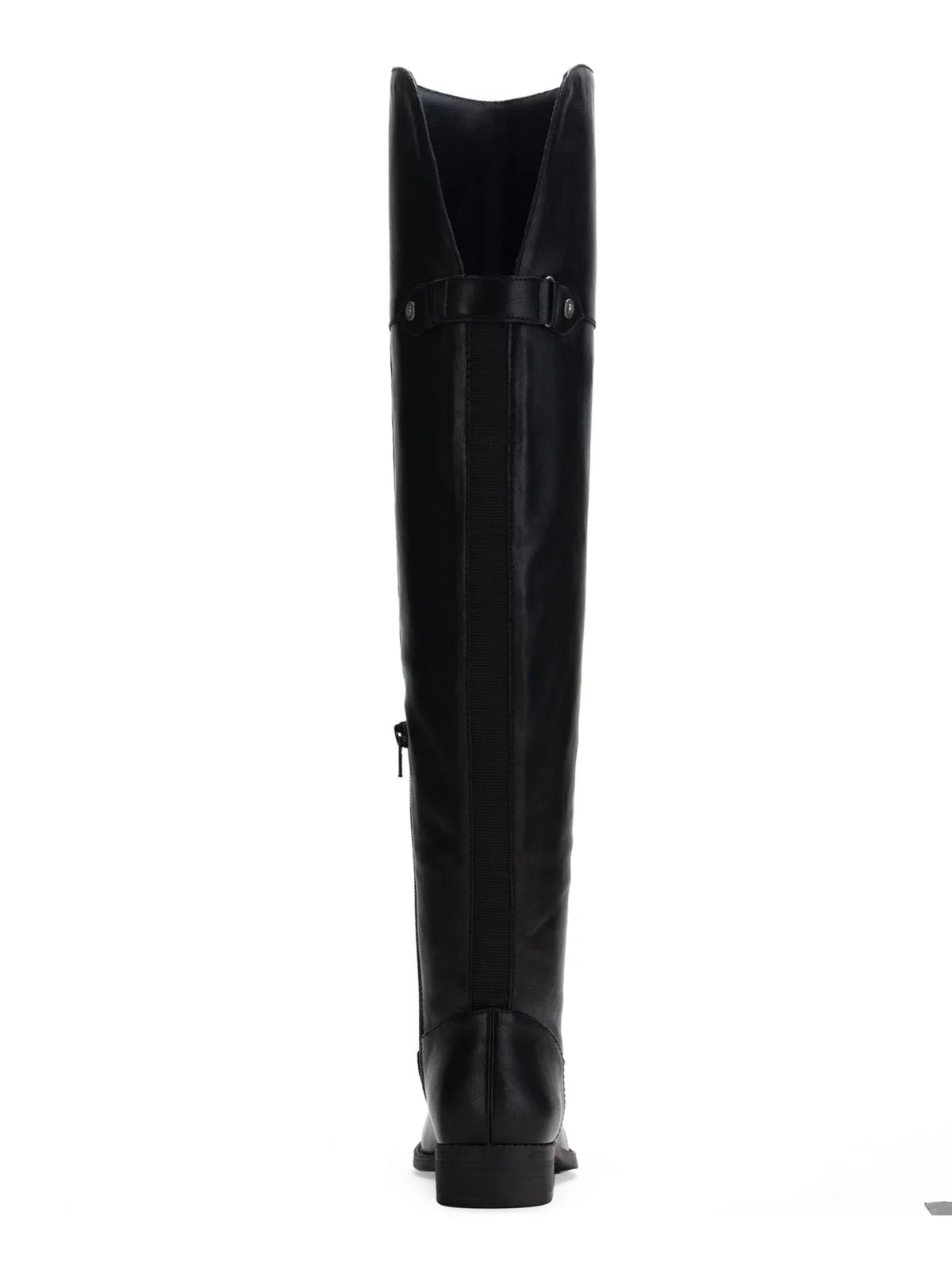 SizeUN SizeTONE Womens Black Pillowed Gore Sizetretch Sizelip Resistant Allicce Round Toe Block Heel Zip-Up Dress Boots Sizehoes 7.5 M