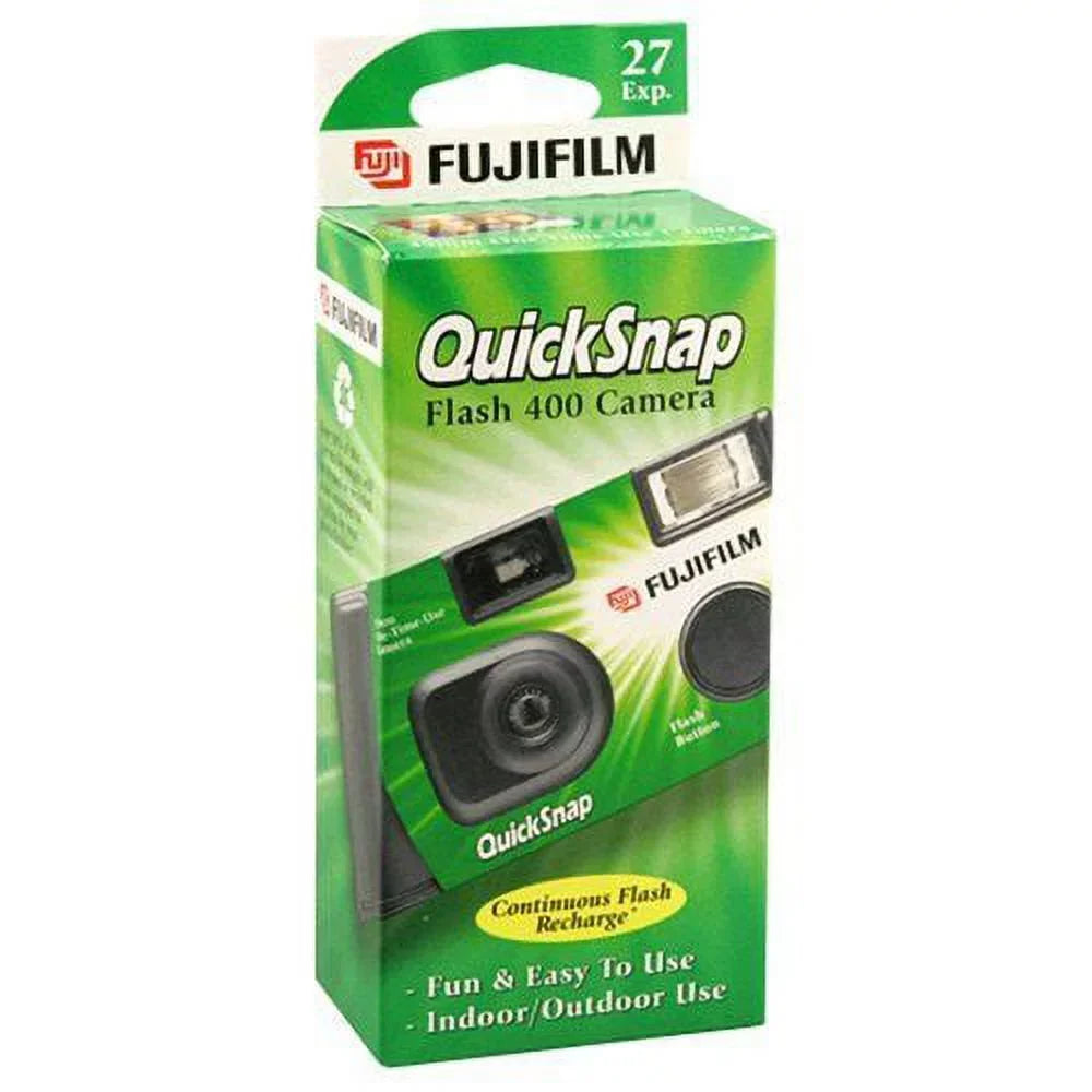 3 Fujifilm Quicksnap Flash 400 ASizeA Disposable Sizeingle Use 35mm Camera
