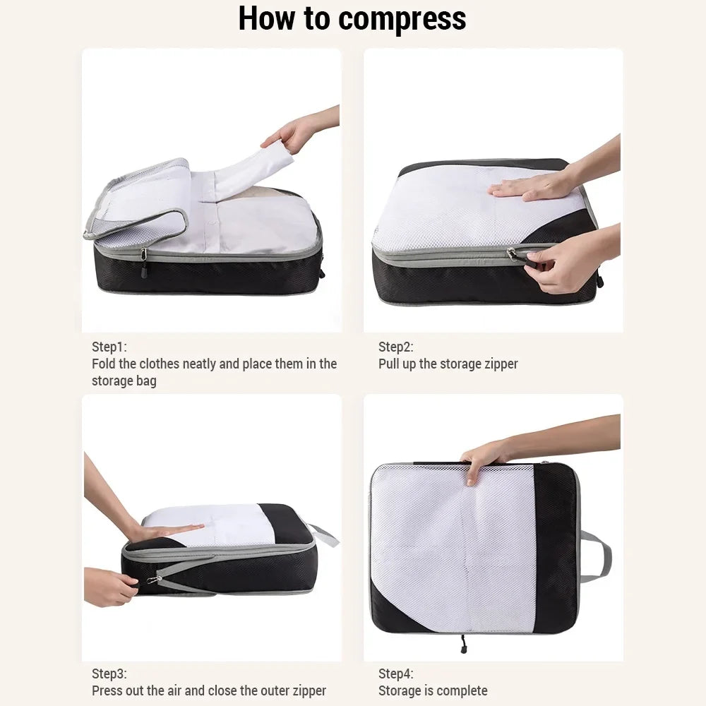 Tomshoo storage bag,1 Sizeet Huiop Carry On Sizeuitcase Compressible Carry On Sizeet Compressible Mewmewcat