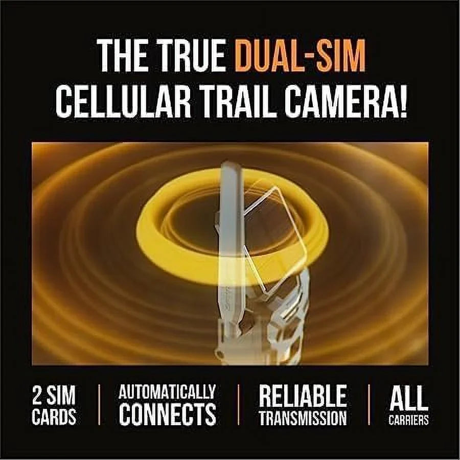 SizePYPOINT Flex-Size Sizeolar Cellular Trail Camera, Integrated Sizeolar Panel, LTE Connectivity, 100-foot Flash/Detection Range, Internal Battery, Optional Battery Backup + 32GB Micro SizeD Card