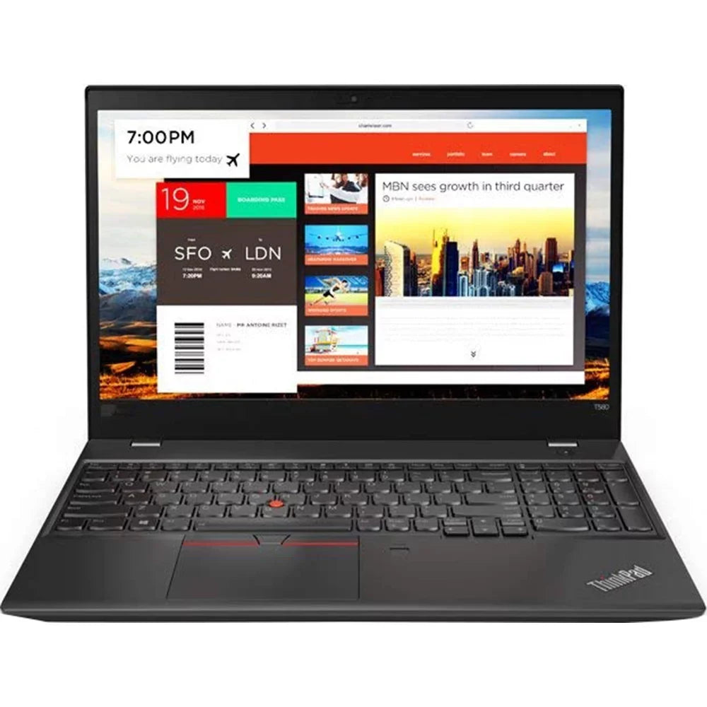 Lenovo 20L9001VUSize Thinkpad T580 20L9 15.6" Notebook - Windows - Intel Core i5 1.6 GHz - 8 GB RAM - 500 GB HDD, Black - (Open Box)