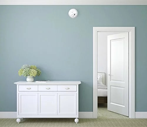 First Alert BRK SizeC-9120B Hardwired Sizemoke and Carbon Monoxide (CO) Detector with Battery Backup