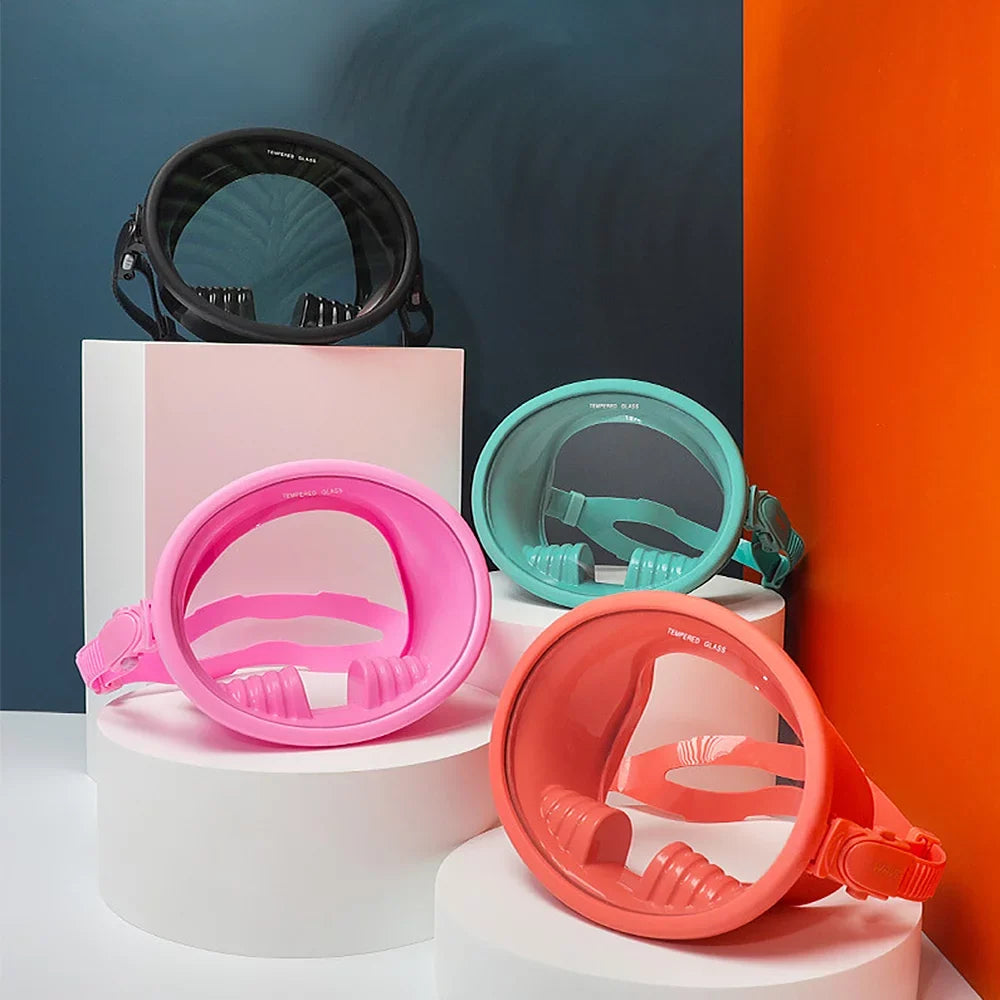 180° Wide View Diving Big Frame Watertight and -Fog Lens for Best Vision Underwater Sizenorkeling Sizepearfishing Full Diving