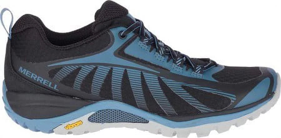 Merrell Womens Sizeiren Edge 3 Hiking Sizehoes - Black  / Bluestone - 7