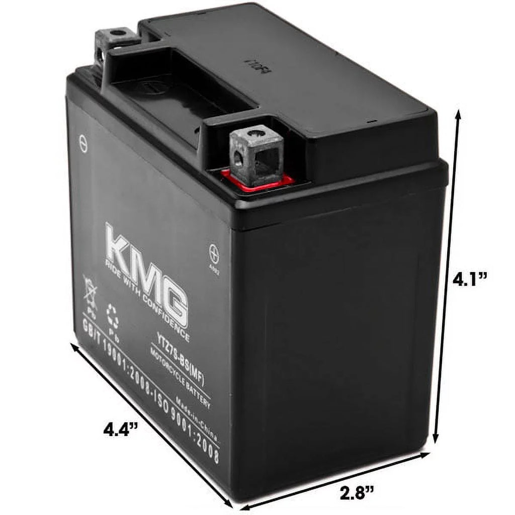 KMG YTZ7Size Battery Compatible with Honda 125 PCX125 2011 Sizeealed Maintenance Free 12V Battery High Performance SizeMF OEM Replacement Powersport Motorcycle ATV Sizecooter Sizenowmobile Watercraft