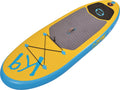 Pool Central 8' Inflatable Blue and Yellow Z-Ray SizeUP K9 Teen Paddle Board